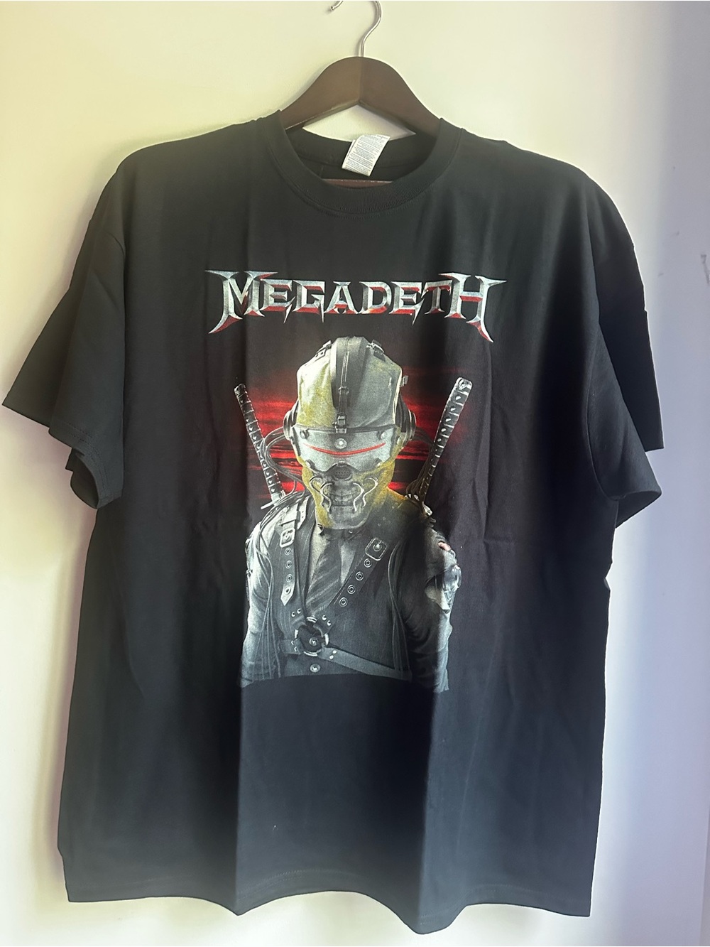 Megadeth Graphic Band T-Shirt - XL - Black - 100% Cotton